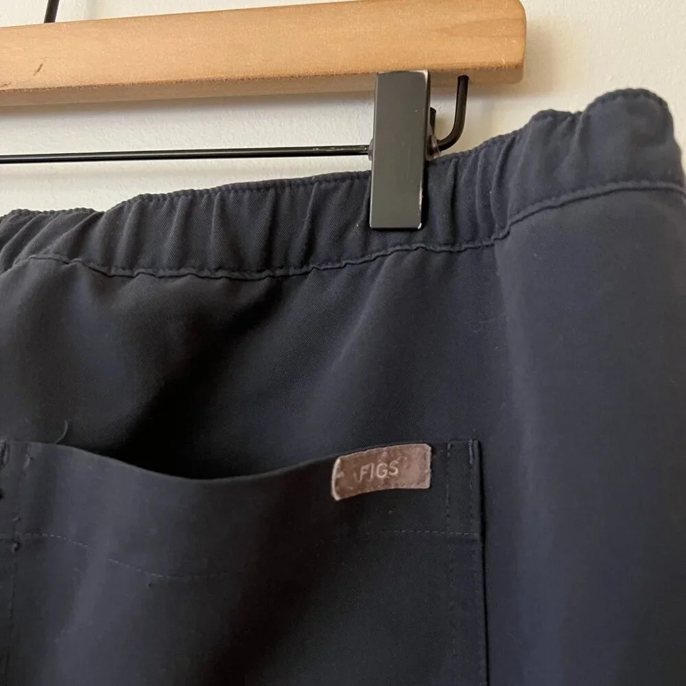 Figs Cairo Cargo Scrub Pants Dark Blue Men's Size XXL Tall